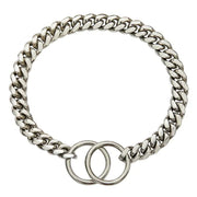 Gold Link Chain Collar for Dogs